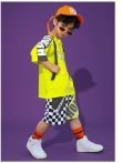 画像10: 50%off【セットアップ/在庫処分セール】170 男   Boys&Girls Yellow HipHop Sets (10)