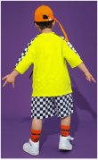 画像11: 50%off【セットアップ/在庫処分セール】170 男   Boys&Girls Yellow HipHop Sets (11)