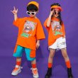 画像2: 30%off【セットアップ/在庫処分セール】 BOYS&GIRLS ORANGE HIPHOP SETS (2)