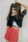 画像5: 50%off【トップス】RD 20 K-POP STYLE BLACK CROP TOP (5)