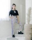 画像4: 50%off【パンツ/在庫処分セール】RD 20 K-POP STYLE STREET PLAID PANTS (4)