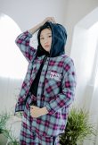 画像6: 50%off【トップス/在庫処分セール】RD 20 K-POP STYLE PLAID HOODIE TOPS (6)