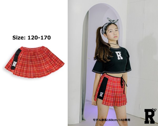 画像1: 50%off【スカート/在庫処分セール】RD 20 K-POP STYLE RED SKIRT (1)