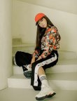 画像5: 30%off【トップス/在庫処分セール】RD 20 K-POP STYLE CAMOUFLAGE ORANGE HOODIE TOPS (5)