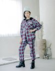 画像4: 50%off【パンツ/在庫処分セール】RD 20 K-POP STYLE PLAID PANTS (4)