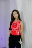 画像3: 50%off【タンクトップ/在庫処分セール】RD 20 K-POP STYLE RED NO SLEEVE SHIRT (3)