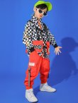 画像4: 40%off【セットアップ/在庫処分セール】140 GIRLS HIPHOP SETS キッズダンス衣装 ヒップホップ ストリート (4)