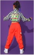 画像13: 40%off【セットアップ/在庫処分セール】140 GIRLS HIPHOP SETS キッズダンス衣装 ヒップホップ ストリート (13)