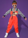 画像11: 40%off【セットアップ/在庫処分セール】140 GIRLS HIPHOP SETS キッズダンス衣装 ヒップホップ ストリート (11)