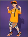 画像3: 【セットアップ】BOYES&GIRLS ORANGE HIPHOP SETS (3)