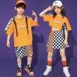 画像2: 【セットアップ】BOYES&GIRLS ORANGE HIPHOP SETS (2)