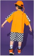 画像5: 【セットアップ】BOYES&GIRLS ORANGE HIPHOP SETS (5)