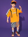 画像4: 【セットアップ】BOYES&GIRLS ORANGE HIPHOP SETS (4)