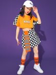 画像7: 【セットアップ】BOYES&GIRLS ORANGE HIPHOP SETS (7)