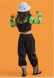 画像6: 【セットアップ】GIRLS 3 ITEMS HIPHOP BLACK SETS (6)