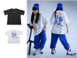 画像2: 40%off【トップス/在庫処分セール】120 130 BLACK & WHITE HIPHOP T-SHIRTS (2)