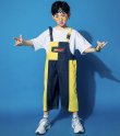 画像2: 40%off【オーバーオール/在庫処分セール】140 150 HIPHOP DANCE OVERALLS (2)