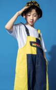 画像5: 40%off【オーバーオール/在庫処分セール】140 150 HIPHOP DANCE OVERALLS (5)