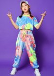 画像3: TIE-DYE SHORT SLEEVE TOPS  PANTS (3)