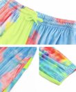 画像10: TIE-DYE SHORT SLEEVE TOPS  PANTS (10)