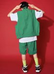 画像6: BLACK&GREEN VEST HIPHOP SETS (6)