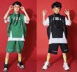 画像2: BLACK&GREEN VEST HIPHOP SETS (2)