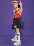 画像6: 30%off【セットアップ/在庫処分セール】130 160 女の子 GIRLS RED CHECKER HIPHOP SETS (6)