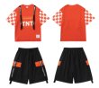 画像8: 30%off【セットアップ/在庫処分セール】130 160 女の子 GIRLS RED CHECKER HIPHOP SETS (8)