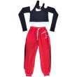 画像7: 【セットアップ】RED SLIT PANTS STREET DANCE SETS (7)