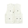 画像9: 40%off【セットアップ / 在庫処分セール】 140  WHITE HIPHOP VEST SET (9)