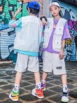 画像4: 40%off【セットアップ / 在庫処分セール】 140  WHITE HIPHOP VEST SET (4)