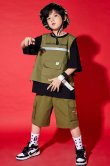 画像7: Khaki VEST HIPHOP SETS (7)