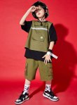 画像6: Khaki VEST HIPHOP SETS (6)