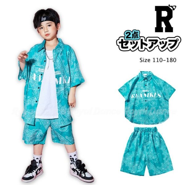 画像1: 【セットアップ】HIPHOP paisley pattern SET (1)