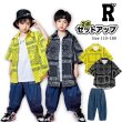 画像1: 【セットアップ】Paisley Shirts and Denim Pants Set (1)