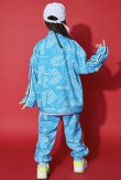 画像7: 【セットアップ】 HIPHOP PAISLEY LIGHT BLUE SETS (7)