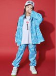 画像8: 【セットアップ】 HIPHOP PAISLEY LIGHT BLUE SETS (8)