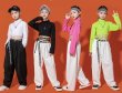 画像2: Girls Colored Crop Tops & Pants (2)