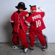 画像8: 【トップス】HIPHOP BASEBALL RED SHIRTS (8)