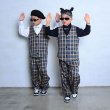 画像3: 30%off【セットアップ/在庫処分セール】120 160 LOCKING FUNKY DANCE PLAID SET (3)