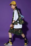 画像4: 40%off【セットアップ / 在庫処分セール】160 170  CAMOUFLAGE VEST HALF PANTS SET (4)