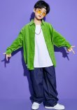 画像3: HIPHOP CORDUROY GREEN SHIRTS SET (3)