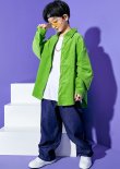 画像5: HIPHOP CORDUROY GREEN SHIRTS SET (5)