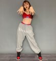 画像4: 30%off【大人向け パンツ/在庫処分セール】180 L グレー BLINGGIRLS SWEAT PANTS (4)