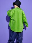 画像4: HIPHOP CORDUROY GREEN SHIRTS SET (4)