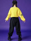 画像4: 【セットアップ】GIRLS HIPHOP YELLOW TOPS SETS (4)