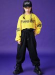 画像2: 【セットアップ】GIRLS HIPHOP YELLOW TOPS SETS (2)