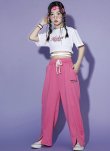 画像3: 【パンツ】PINK & GREEN HIPHOP PANTS (3)