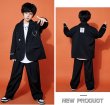 画像6: 【セットアップ】BLACK&WHITE HIPHOP SUITS STYLE SET (6)