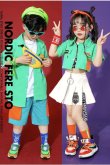 画像3: 【セットアップ】HIPHOP GREEN BOYS and GIRLS SETS (3)